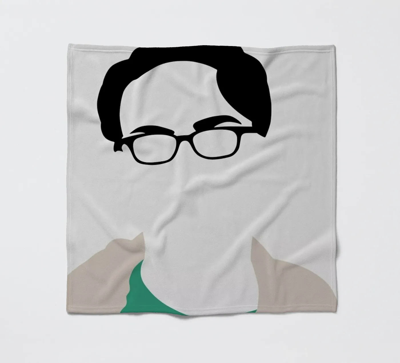 Leonard fleece blanket by Naxart
