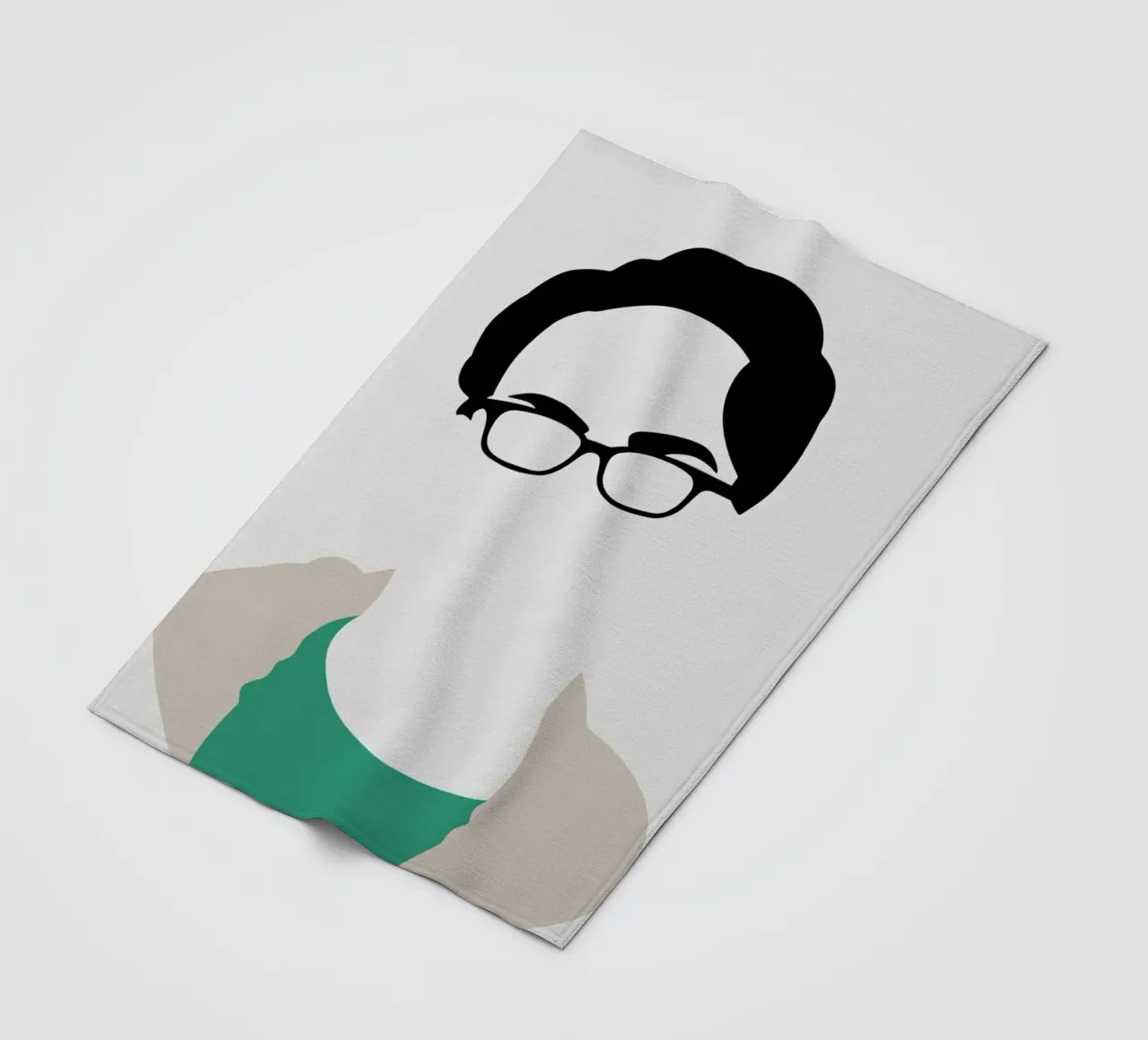 Leonard fleece blanket by Naxart
