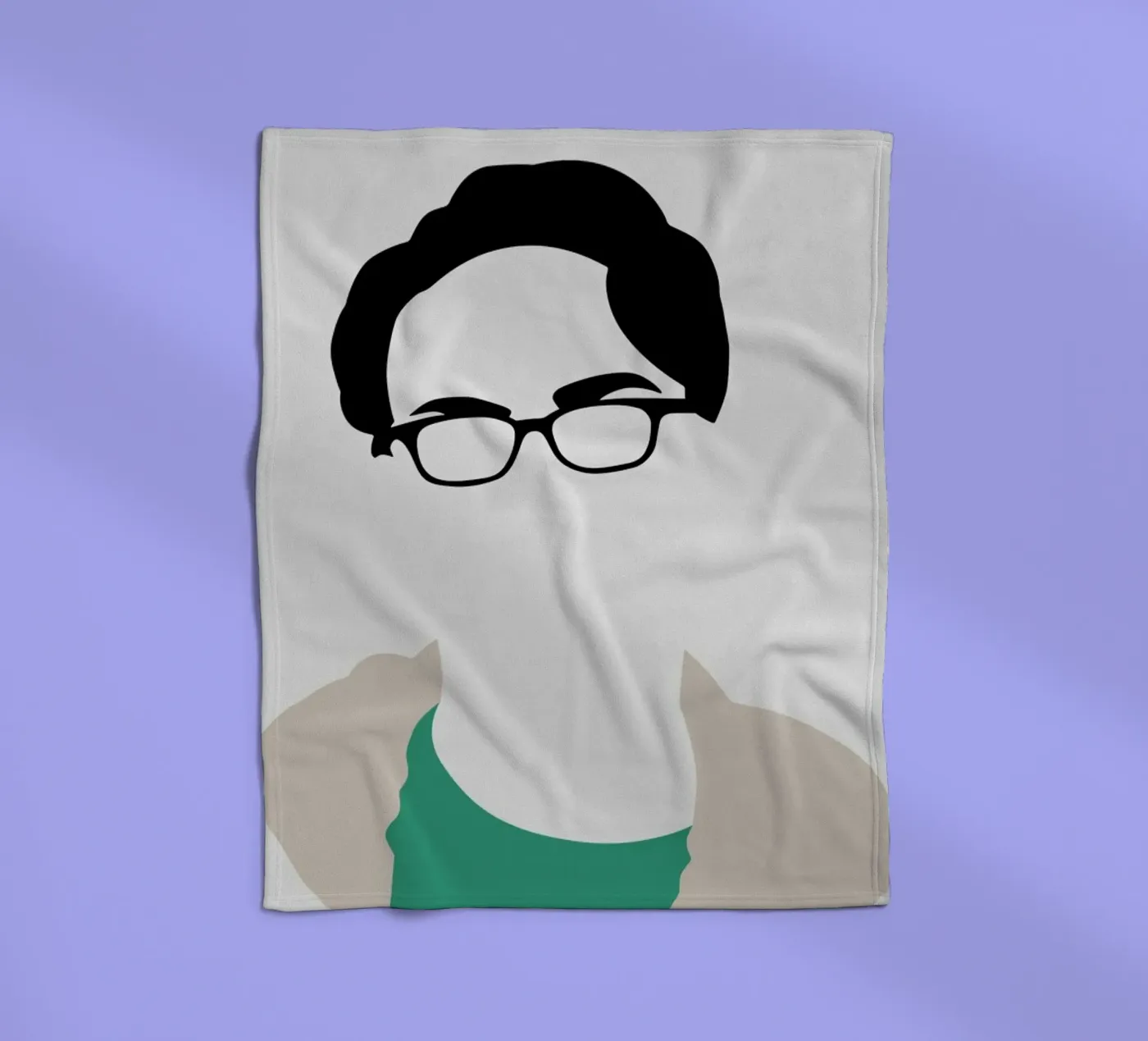 Leonard fleece blanket by Naxart