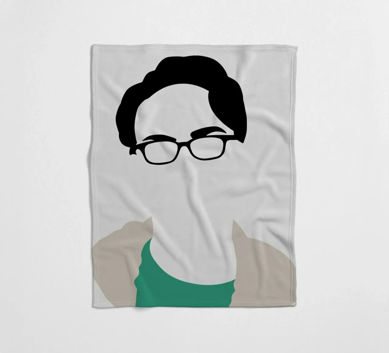 Leonard fleece blanket by Naxart