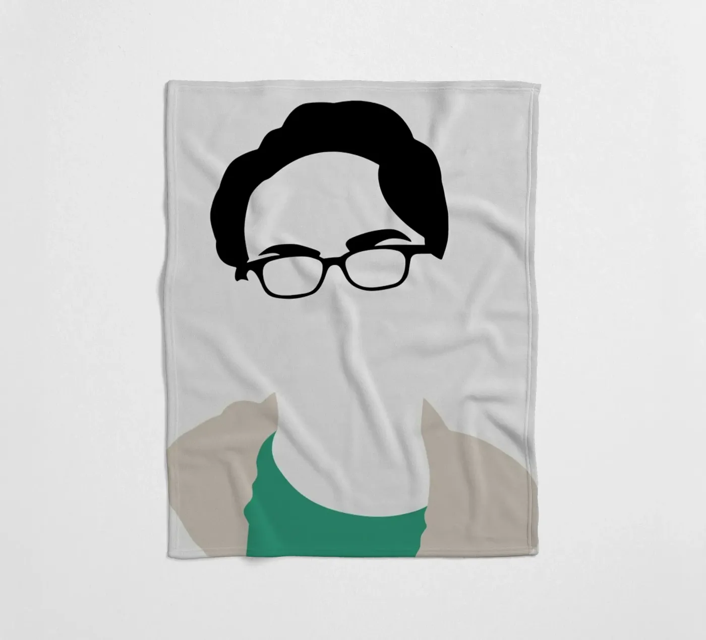 Leonard fleece blanket by Naxart