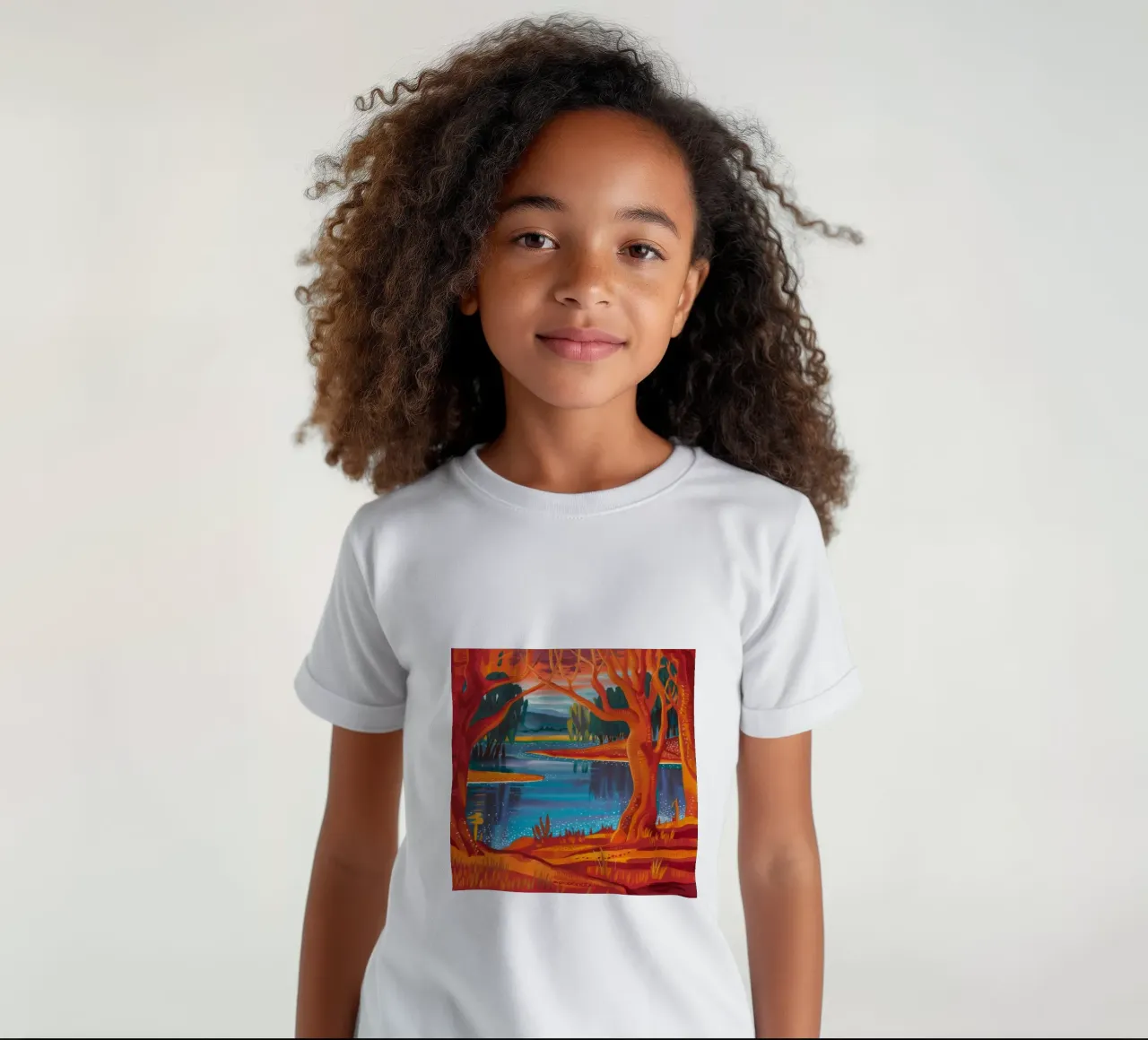 Herfstdans kinder t-shirt van Verve Pigments