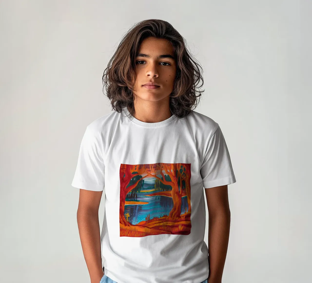 Herfstdans kinder t-shirt van Verve Pigments