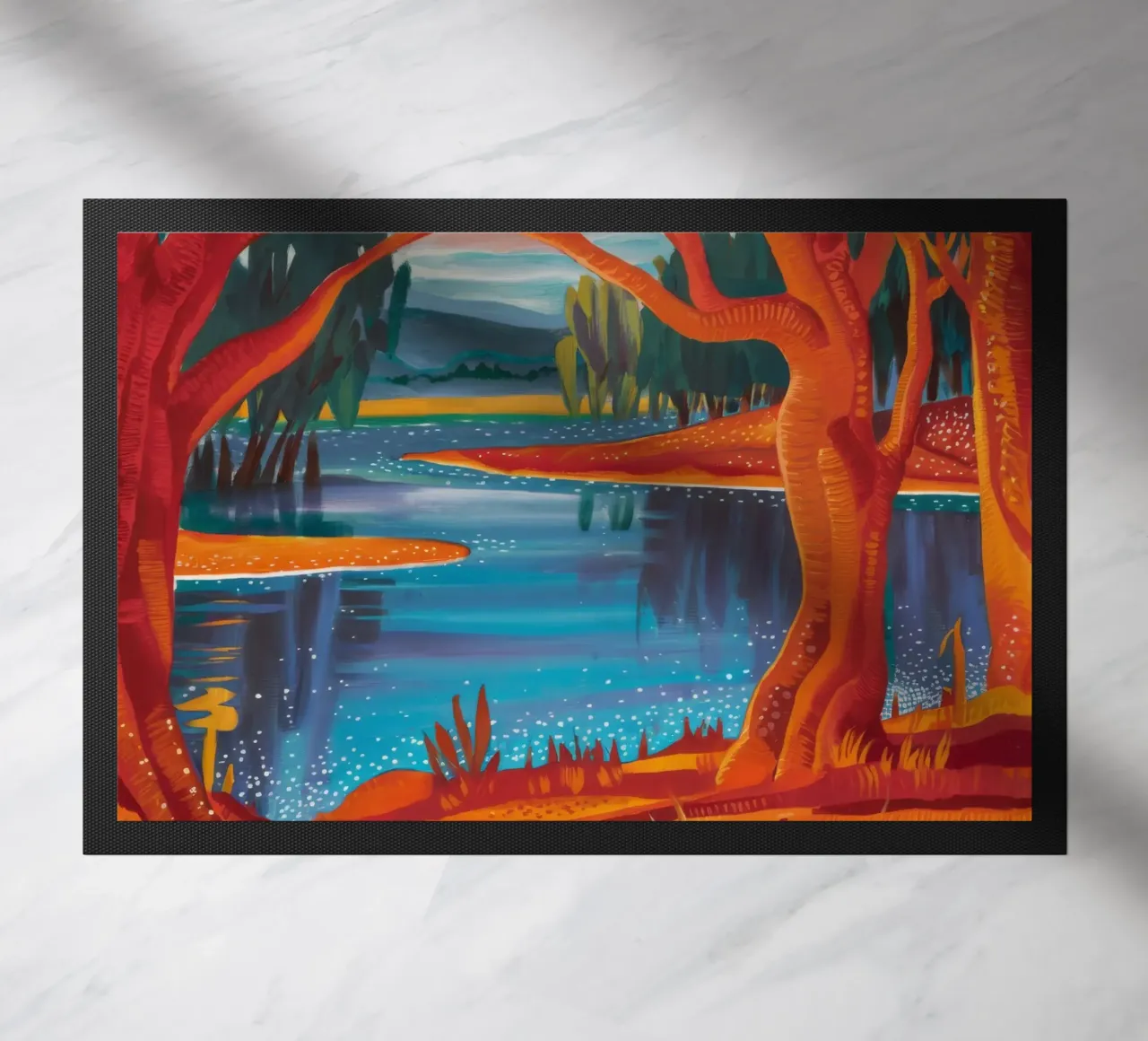 Danza del fiume d'autunno zerbino da Verve Pigments