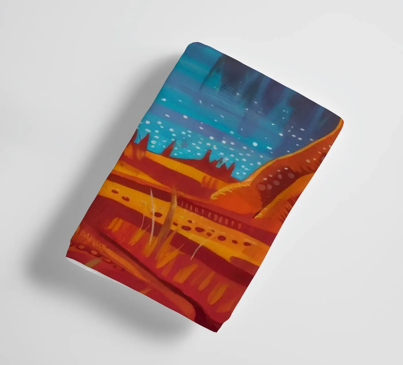 Herbst-Fluss-Tanz Handtuch von Verve Pigments