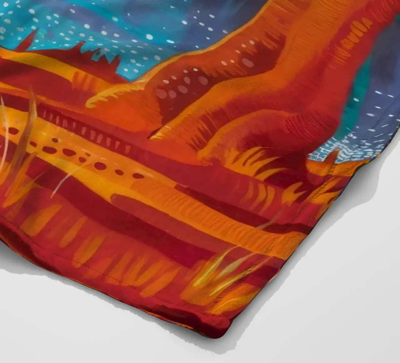 Herfstdans fleecedeken van Verve Pigments