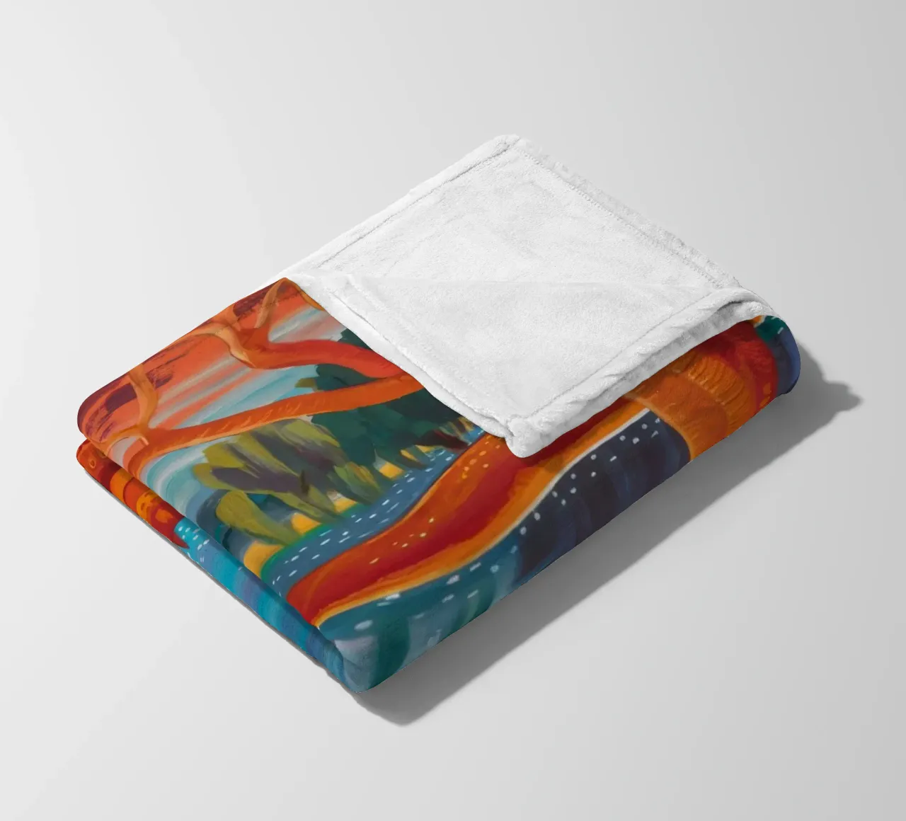 Herfstdans fleecedeken van Verve Pigments