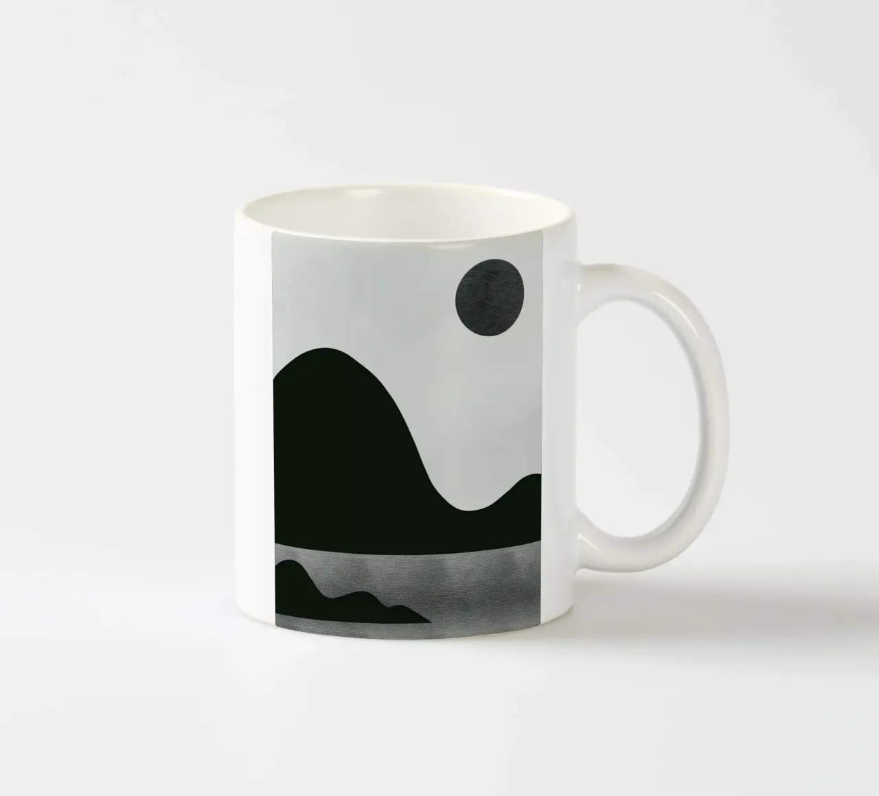 Mokka abstract decoratief 08 keramische mok van Little Dean