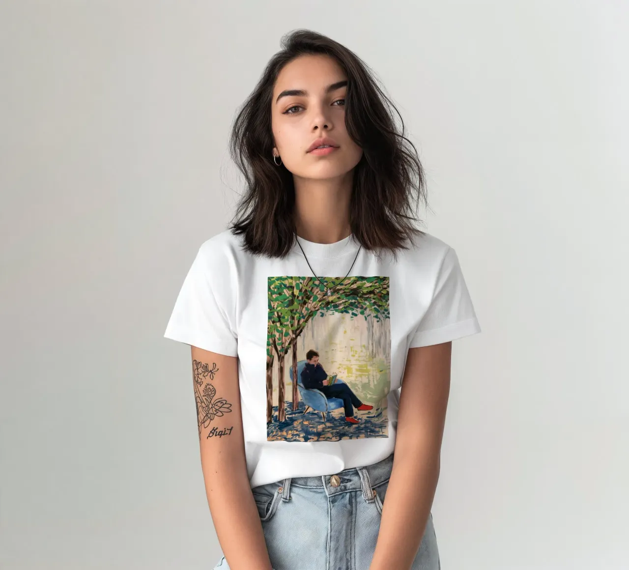 Sotto la tettoia t-shirt da Verve Pigments
