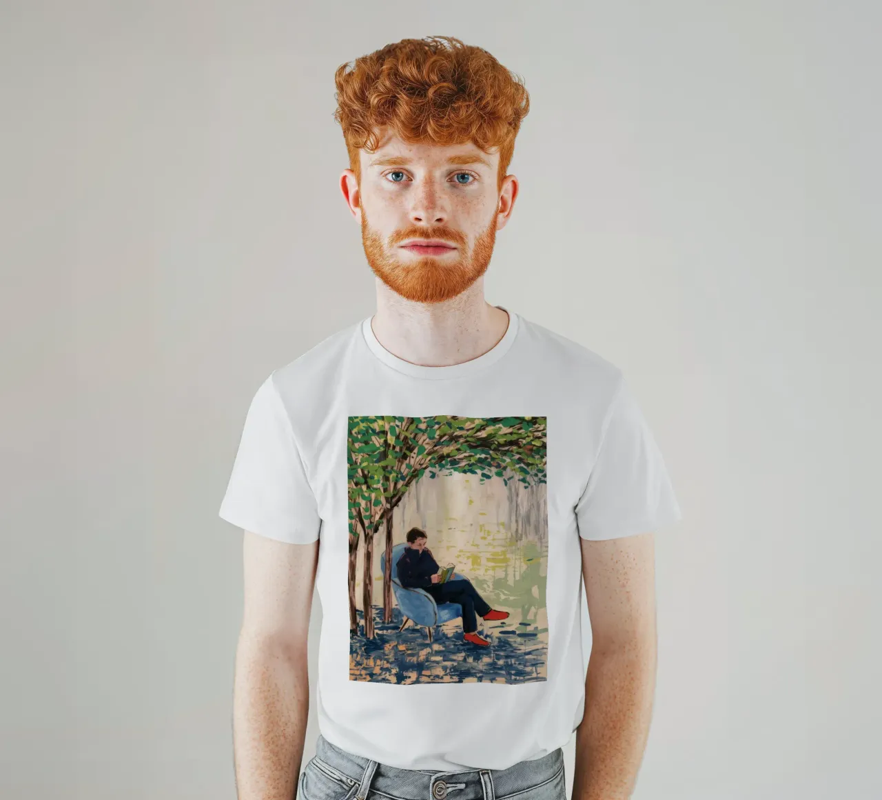 Sotto la tettoia t-shirt da Verve Pigments