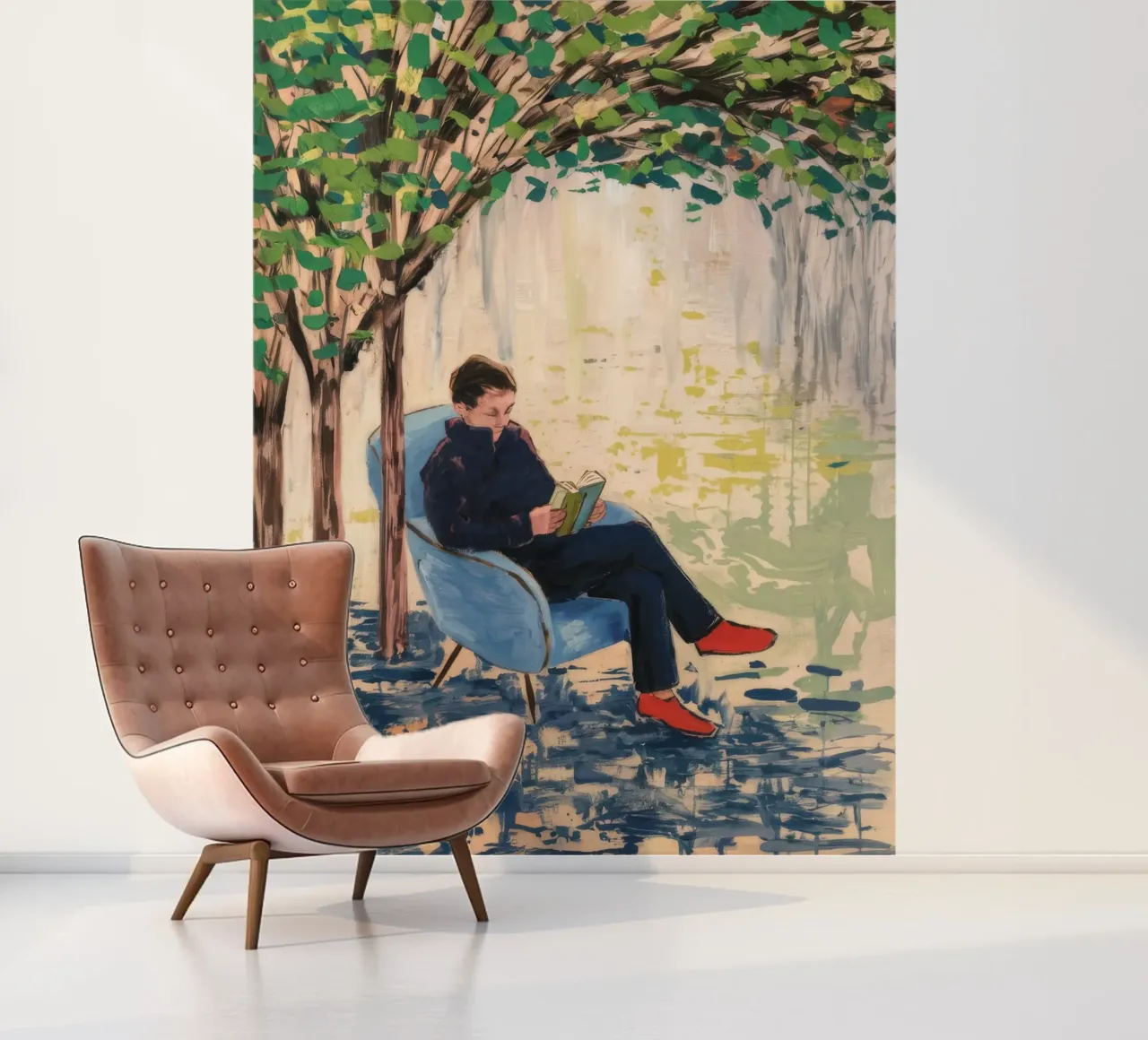 Under the Canopy photo wallpaper by Verve Pigments
