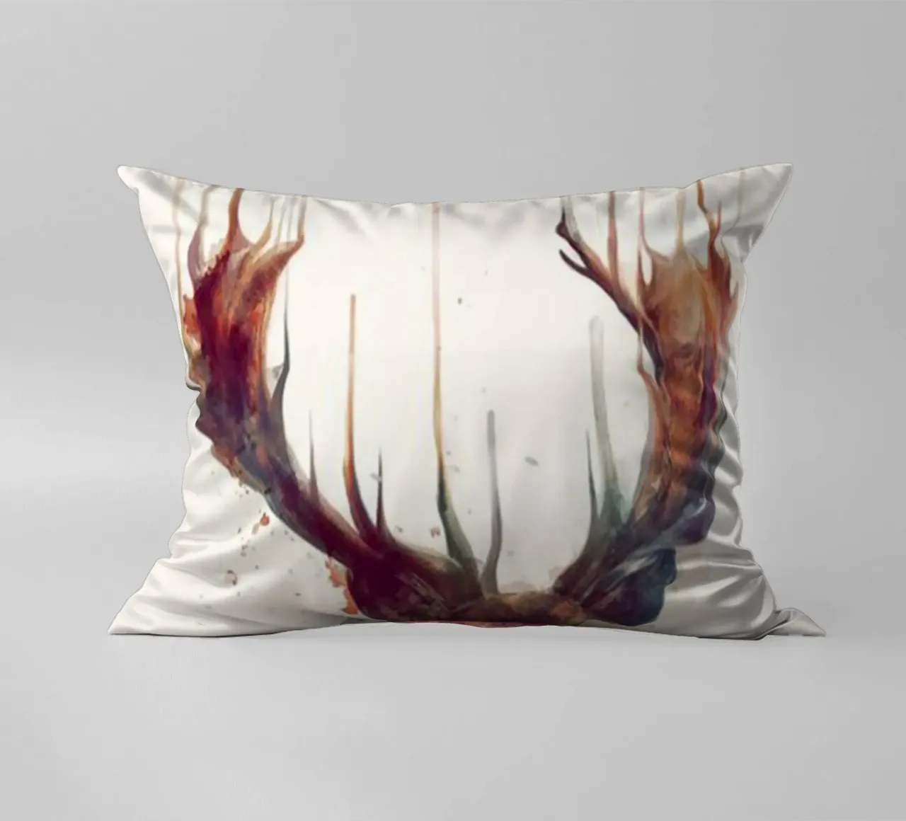 corna di cervo artistiche amy hamilton cuscino da kbm store