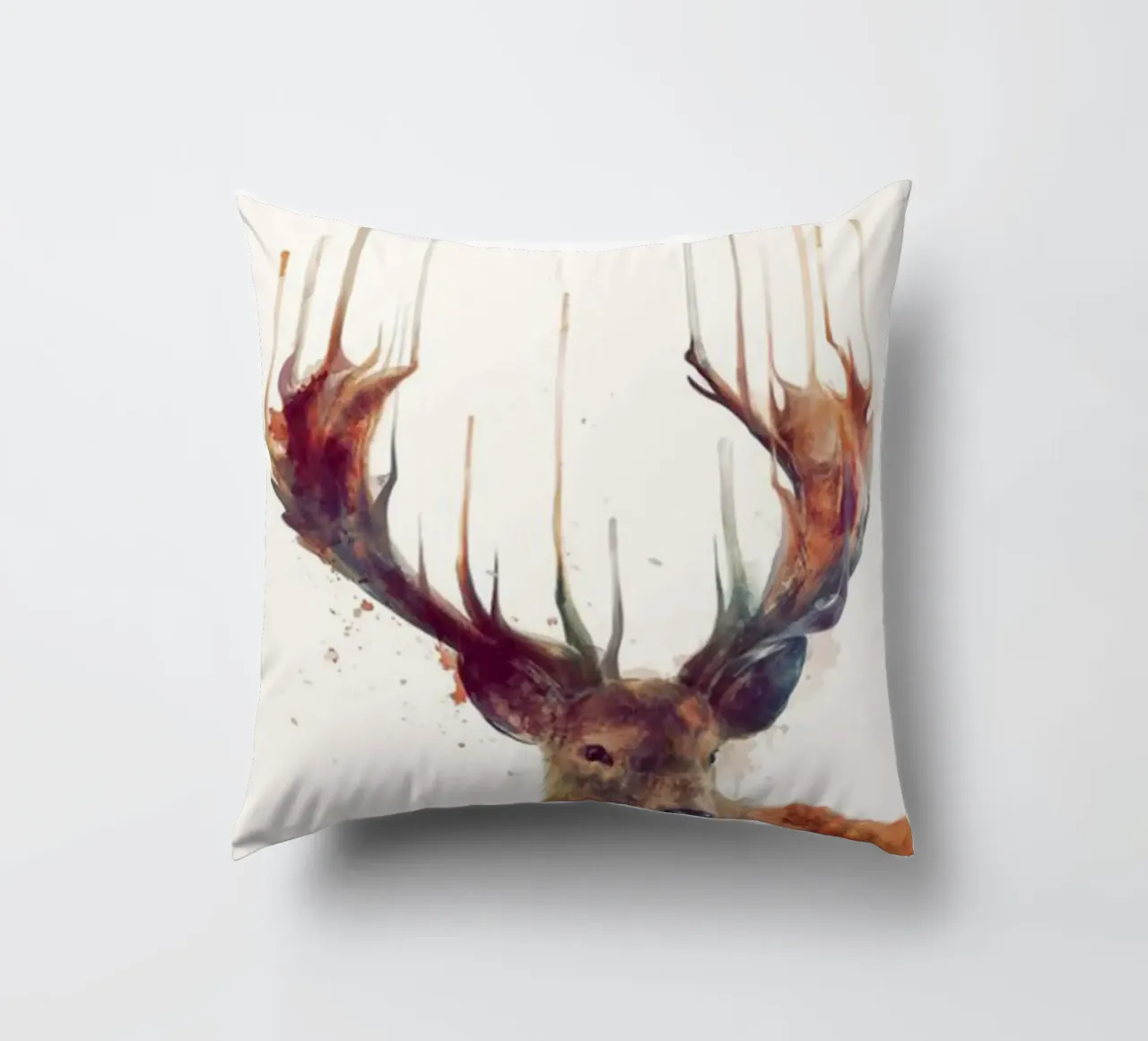 corna di cervo artistiche amy hamilton cuscino da kbm store