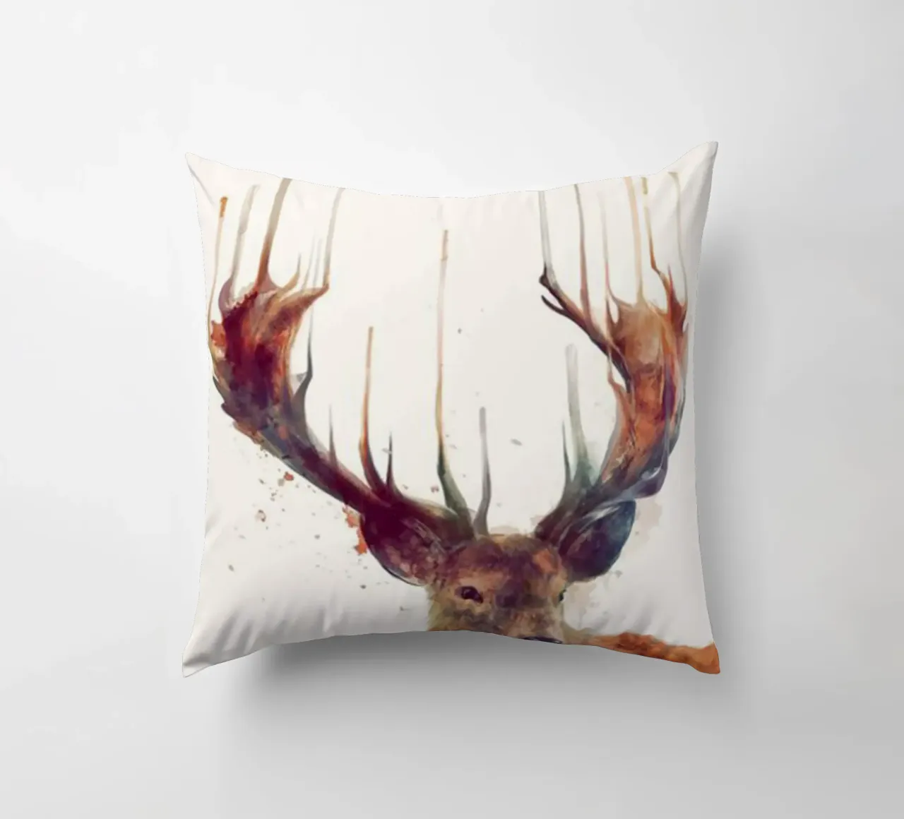 corna di cervo artistiche amy hamilton cuscino da kbm store