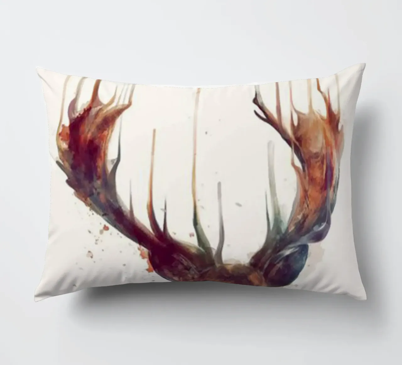 corna di cervo artistiche amy hamilton cuscino da kbm store