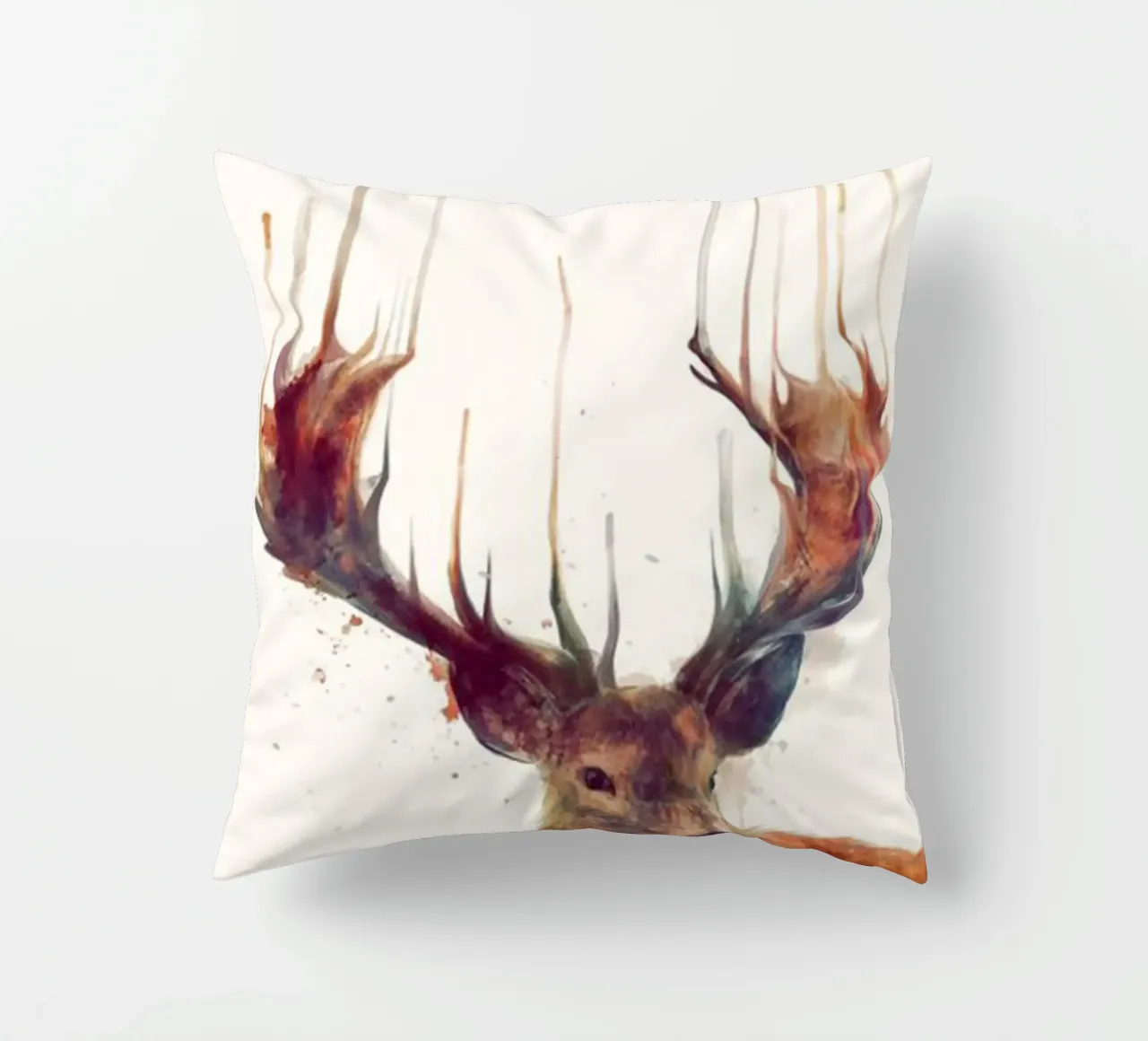 corna di cervo artistiche amy hamilton cuscino da kbm store
