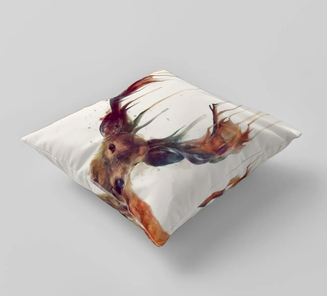 corna di cervo artistiche amy hamilton cuscino da kbm store