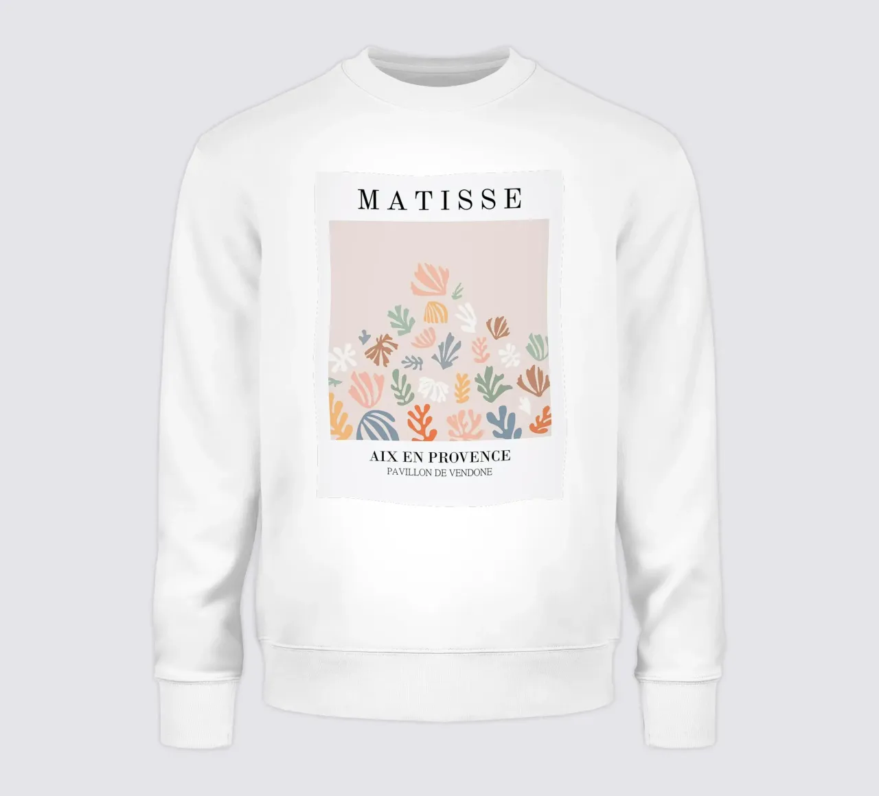 Henri Matisse - Spruzzo di foglie - Papiers Découpés felpa da Perdana shop