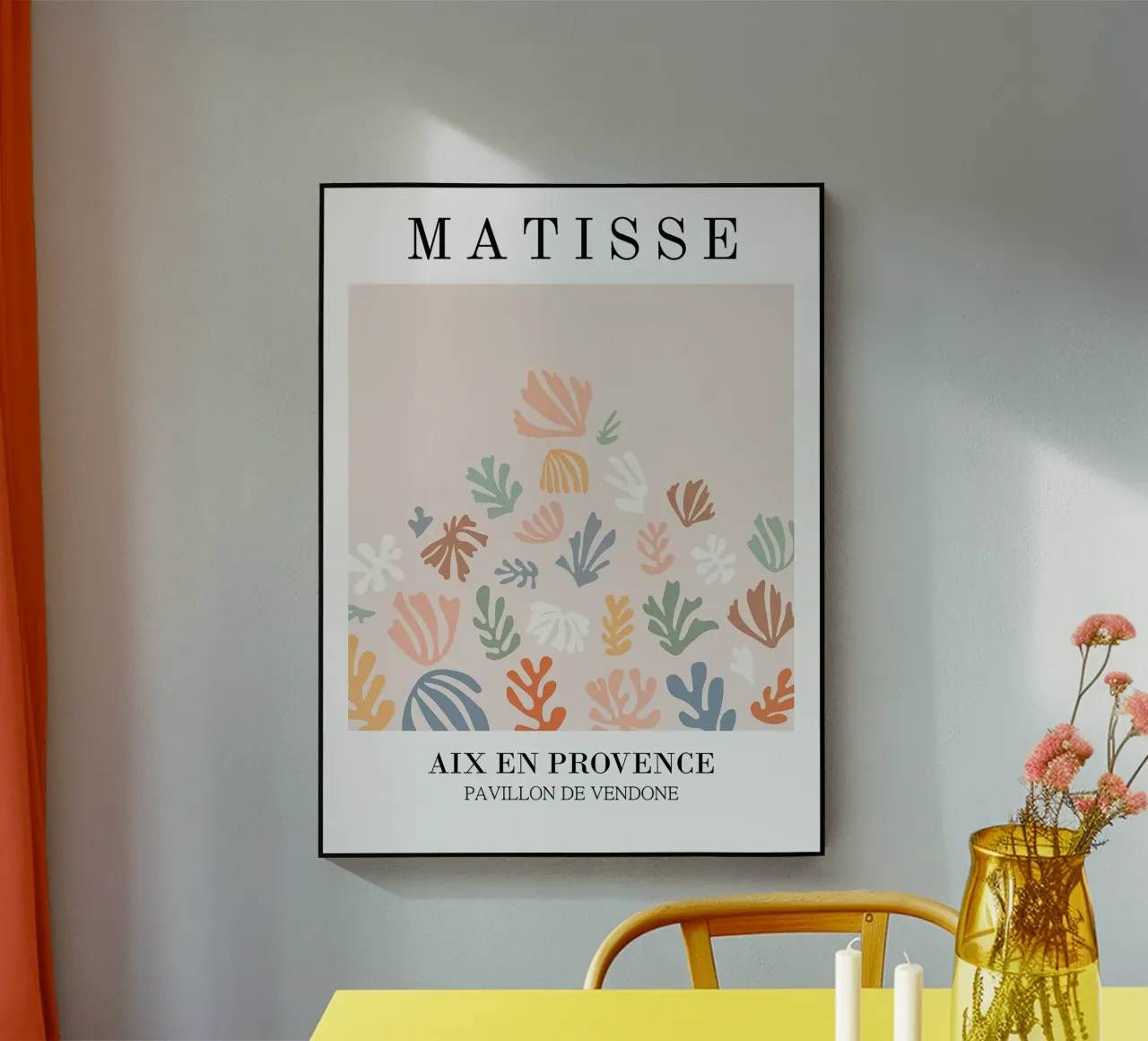 Henri Matisse - Spruzzo di foglie - Papiers Découpés plexiglass da Perdana shop