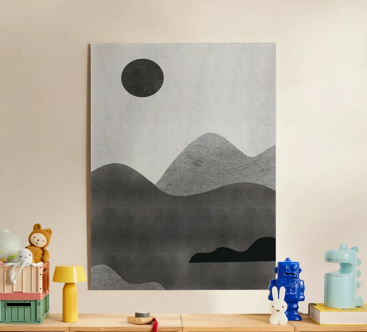 Paesaggio monocromatico 10 plexiglass da Little Dean