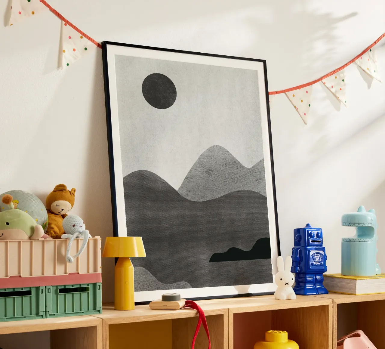 Paysage monochrome 10 poster de Little Dean