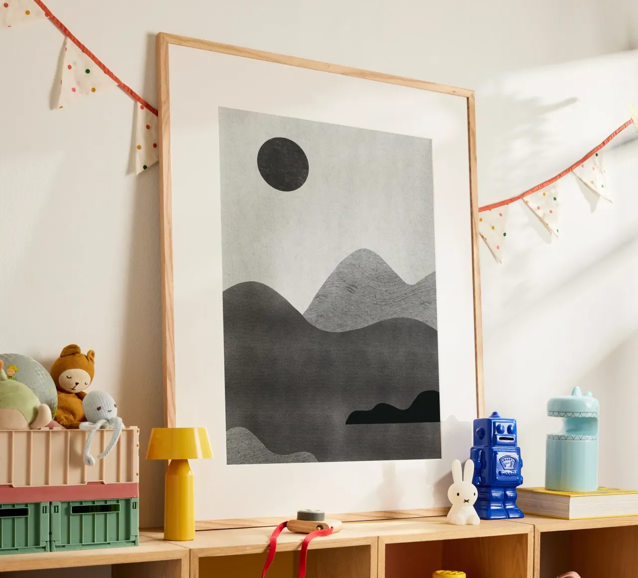 Paysage monochrome 10 poster de Little Dean