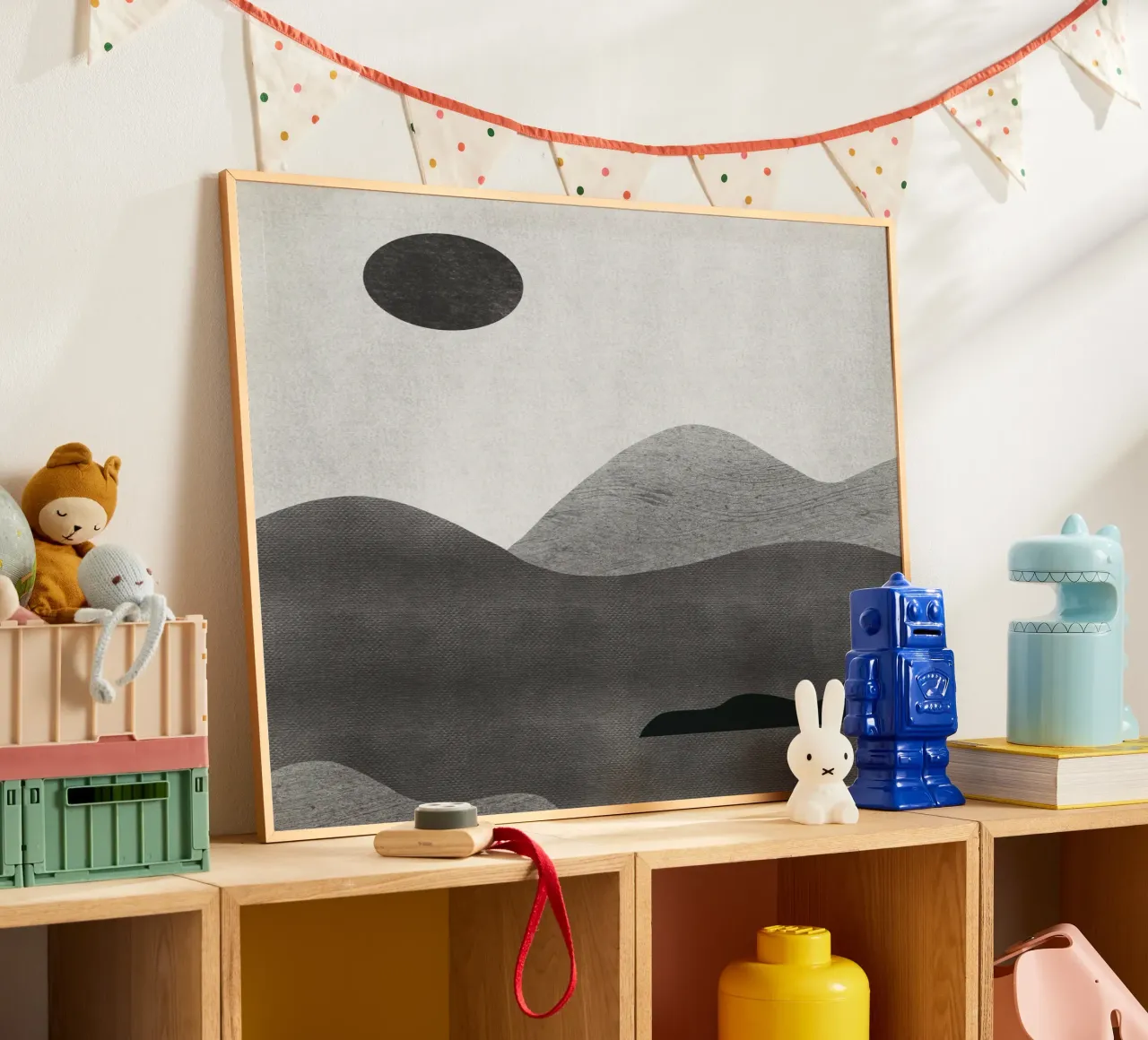 Paysage monochrome 10 poster de Little Dean