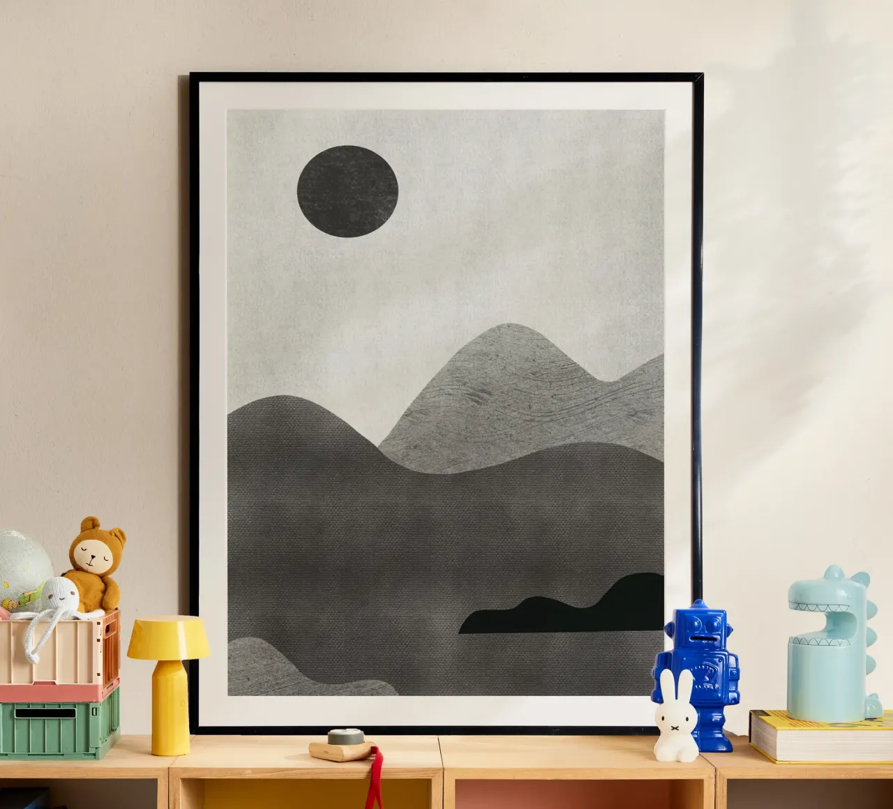 Paysage monochrome 10 poster de Little Dean