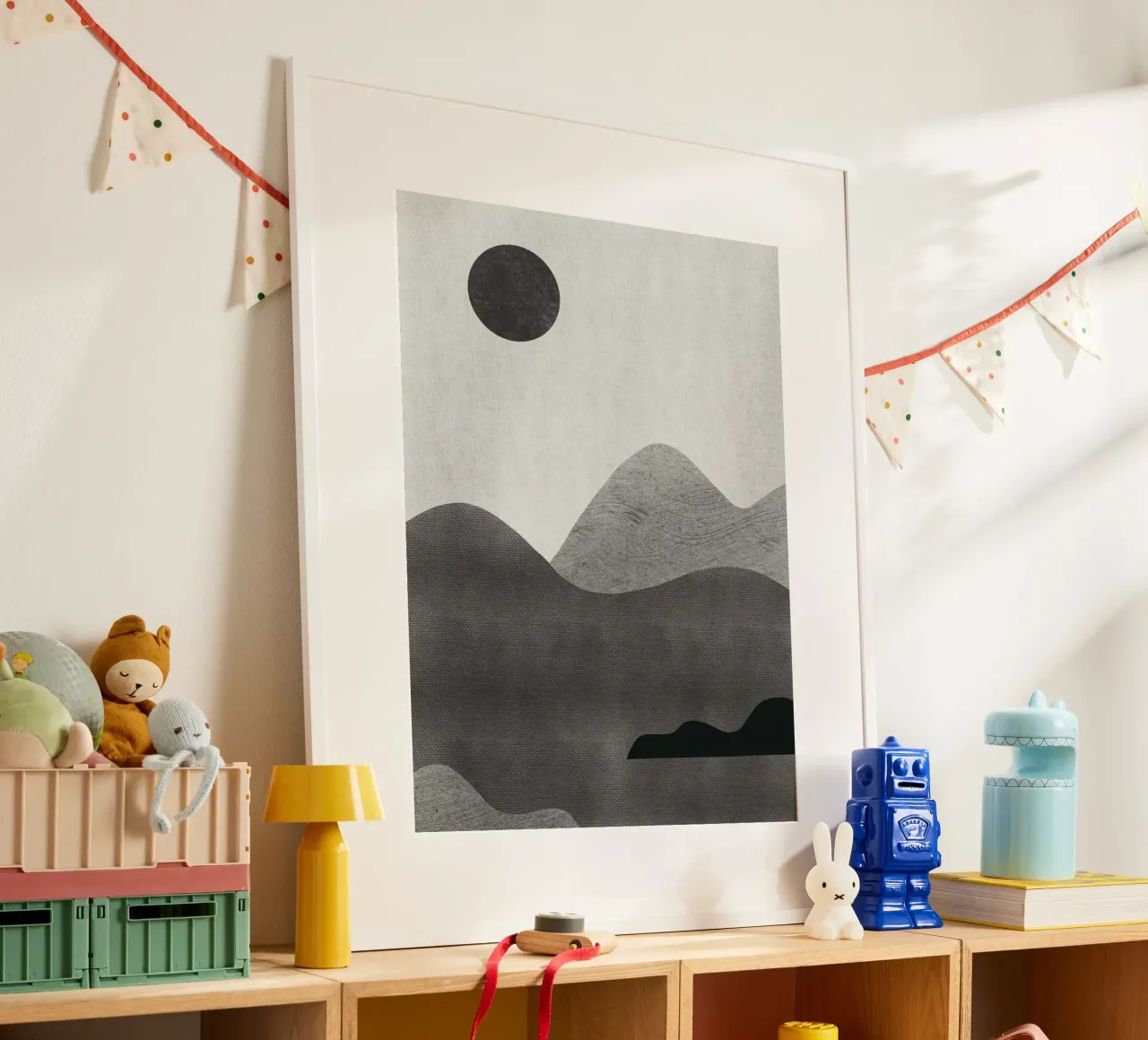 Paysage monochrome 10 poster de Little Dean