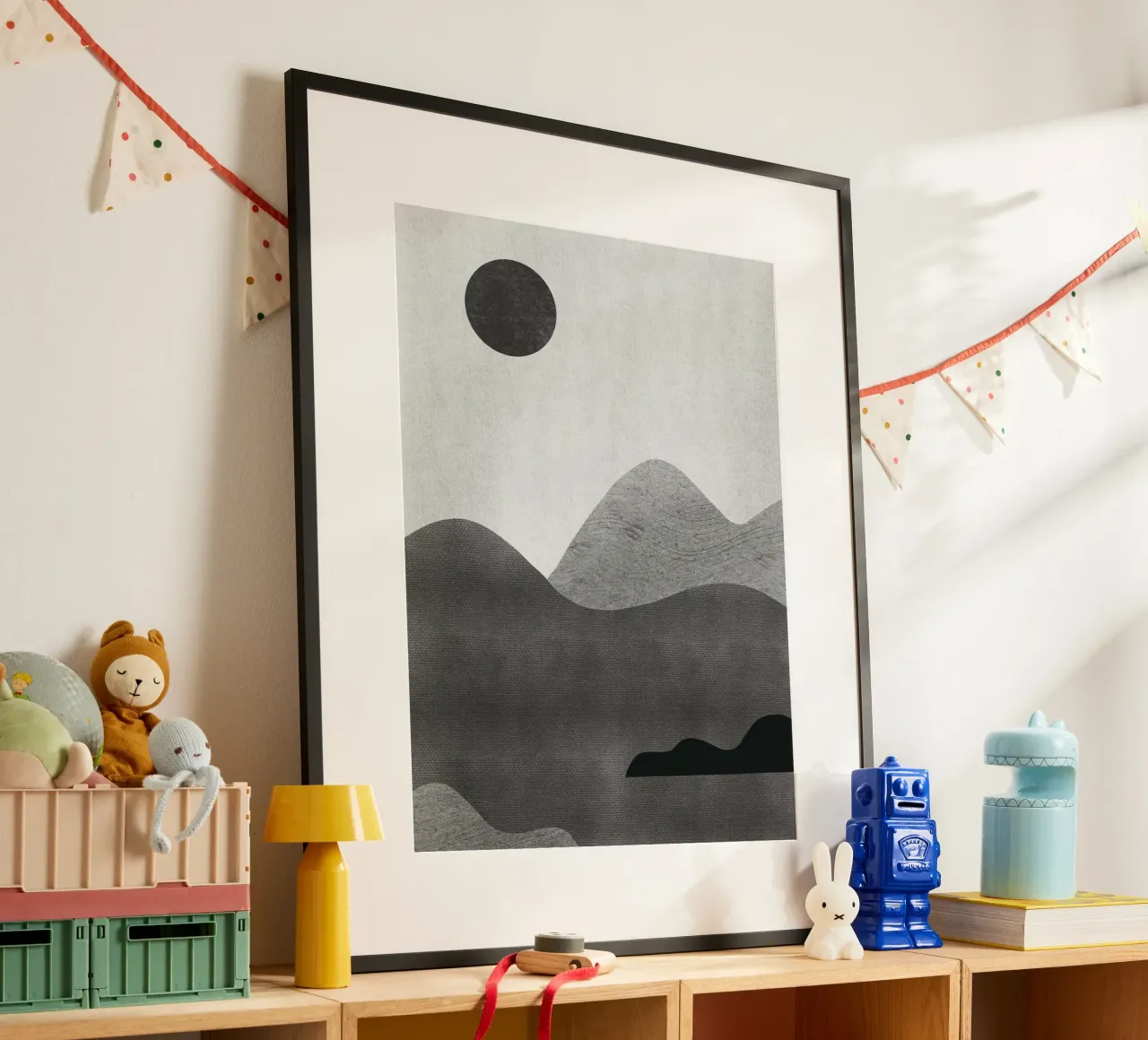 Paysage monochrome 10 poster de Little Dean