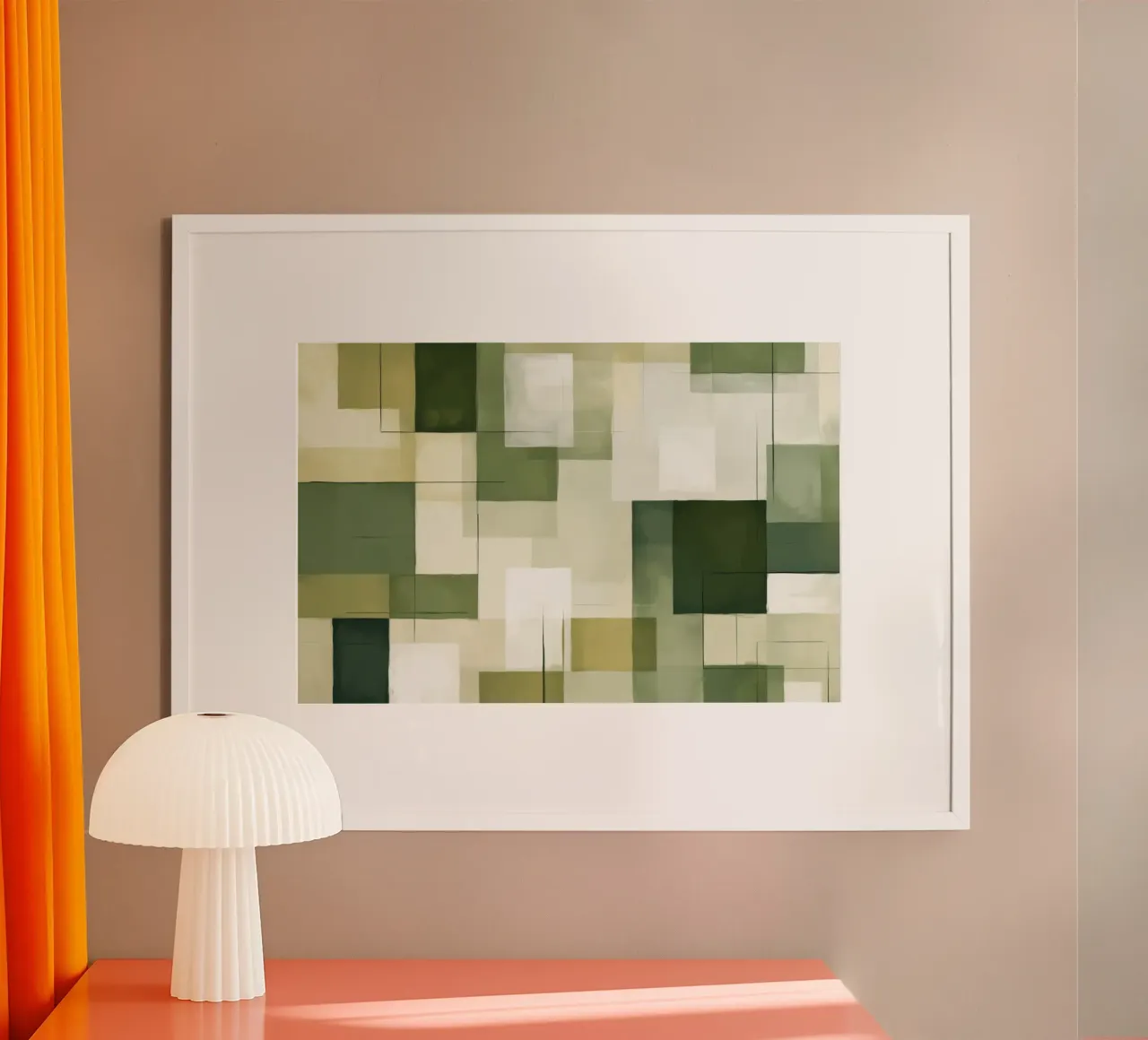 Arte da parete di Imagine poster con telaio in alluminio da Imagine
