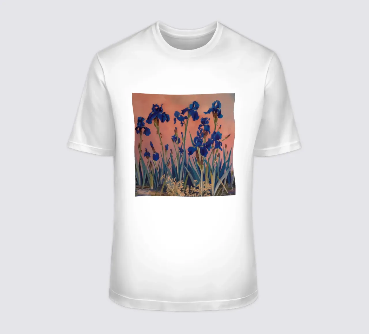 Serenata crepuscolare all'iris t-shirt da Verve Pigments