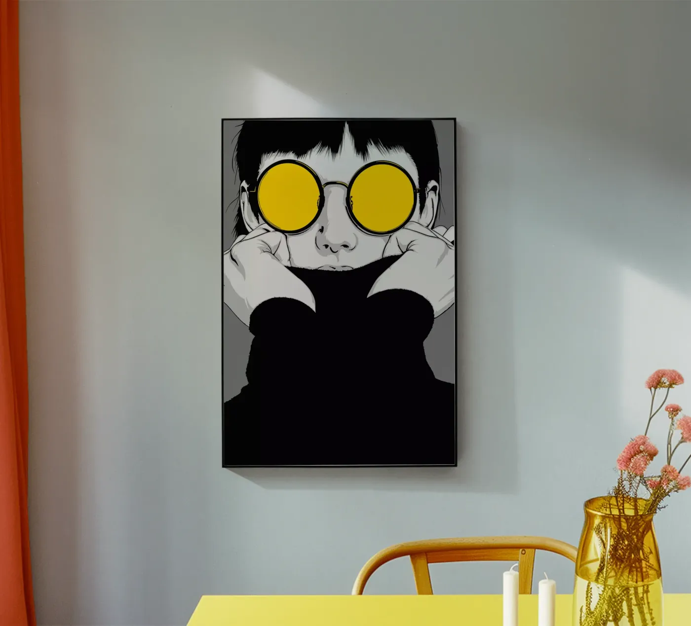 VETRI GIALLI plexiglass da Cranio Dsgn