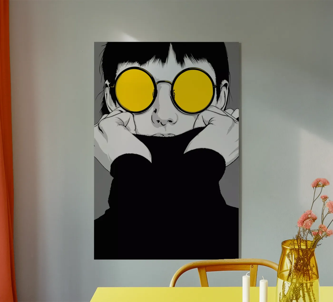 VETRI GIALLI plexiglass da Cranio Dsgn