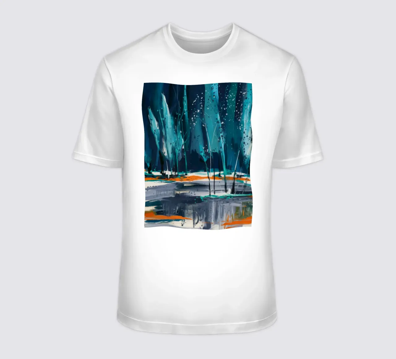 Frosted Grove Mirage t-shirt by Verve Pigments