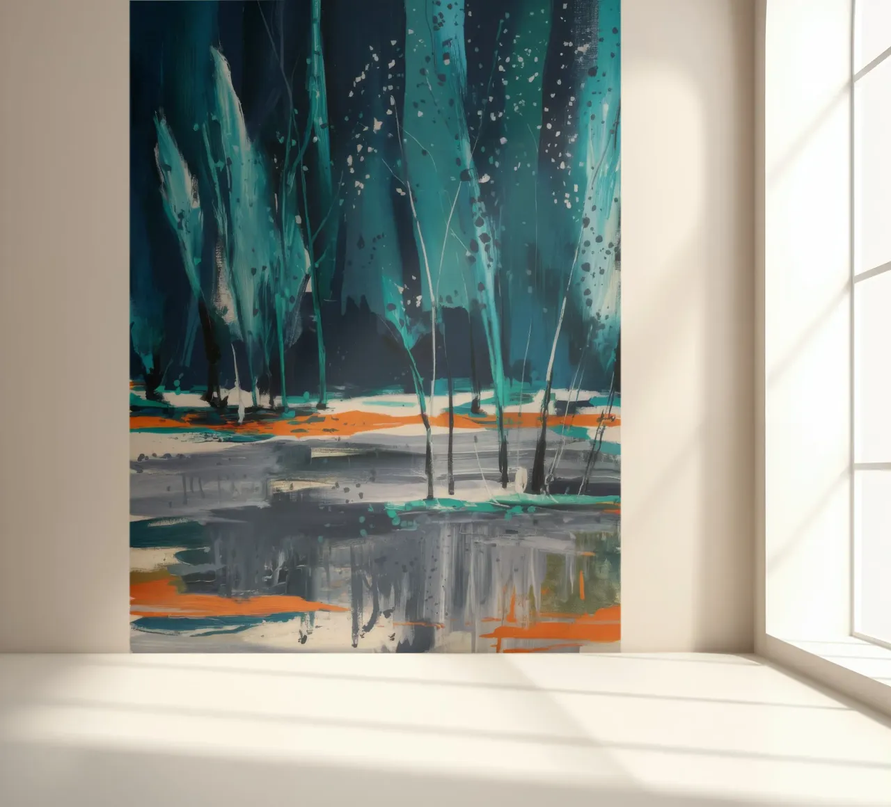 Frosted Grove Mirage photo wallpaper by Verve Pigments