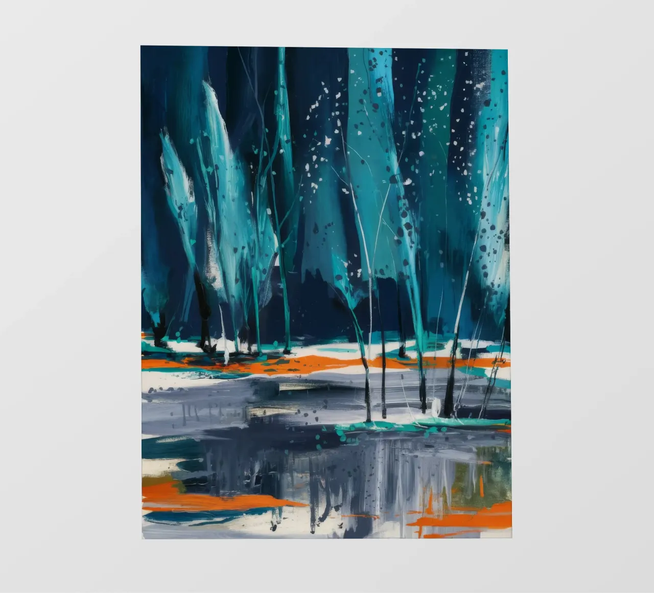 Mirage boschetto smerigliato telo in pvc da Verve Pigments