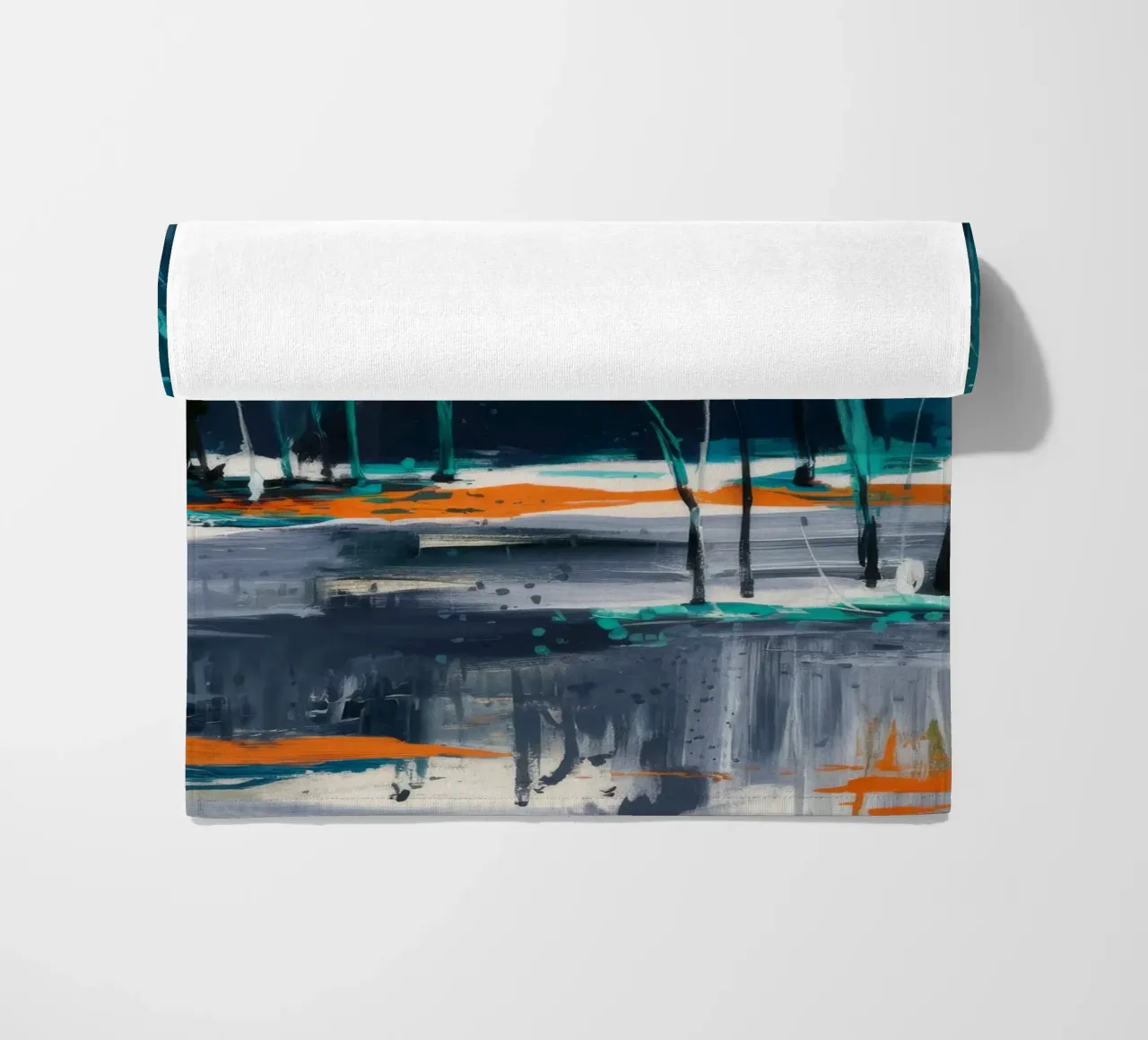 Mirage boschetto smerigliato telo mare da Verve Pigments