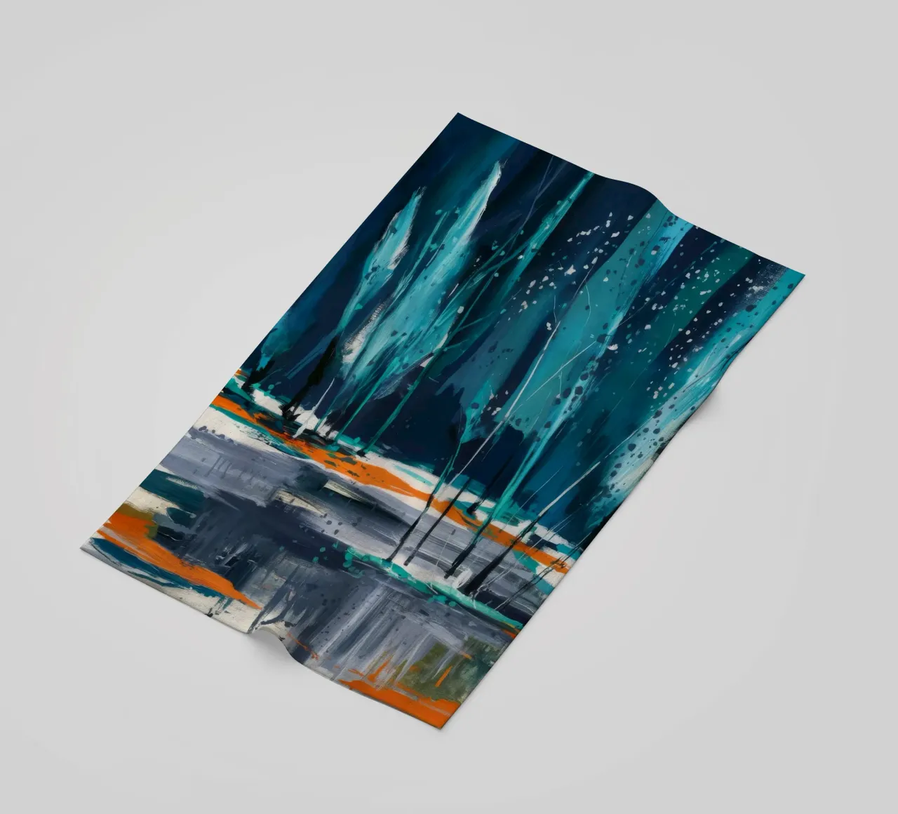Mirage boschetto smerigliato telo mare da Verve Pigments