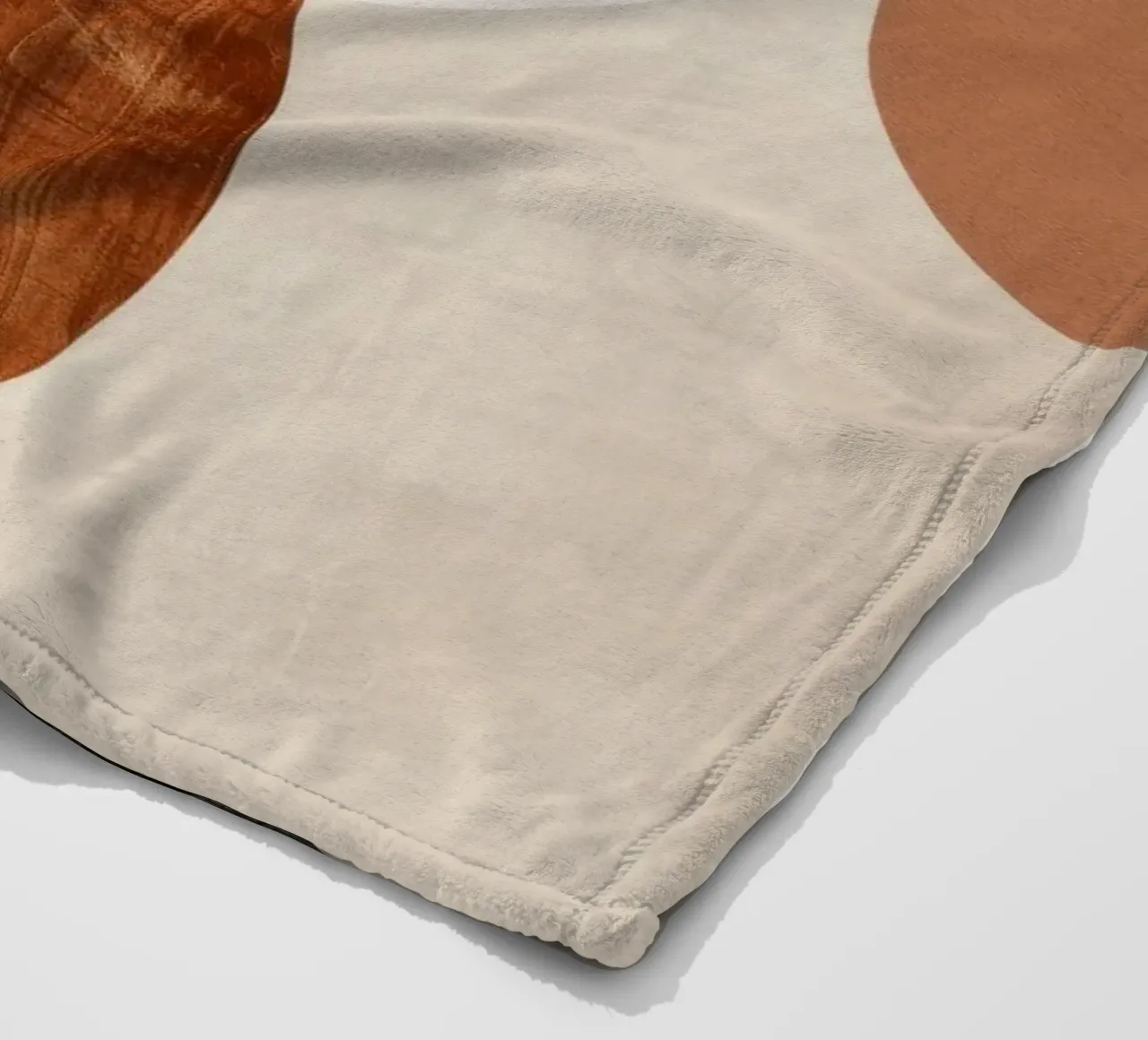 Abstract boho fleece blanket by Imagine