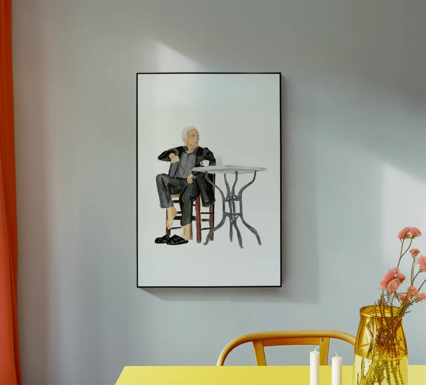 Cafenio acrylic glass by Maria Kritzas