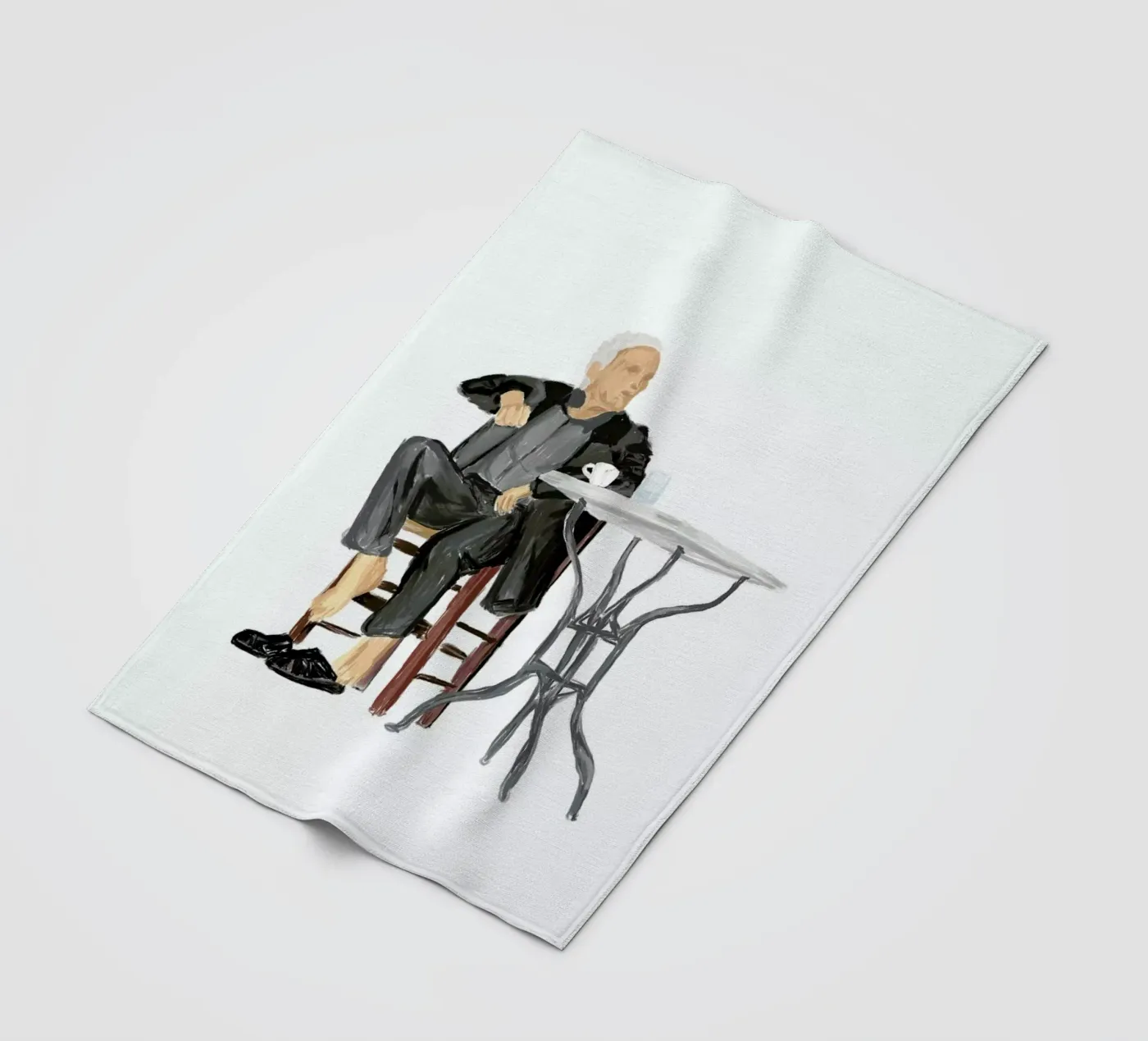 Cafenio Fleecedecke von Maria Kritzas