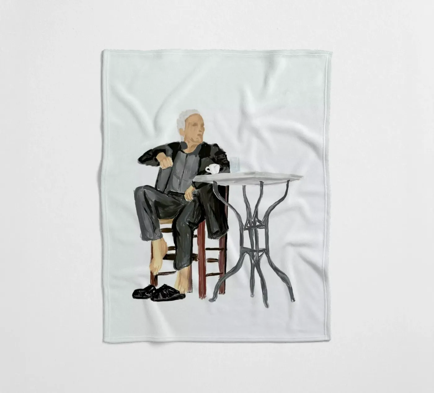 Cafenio Fleecedecke von Maria Kritzas