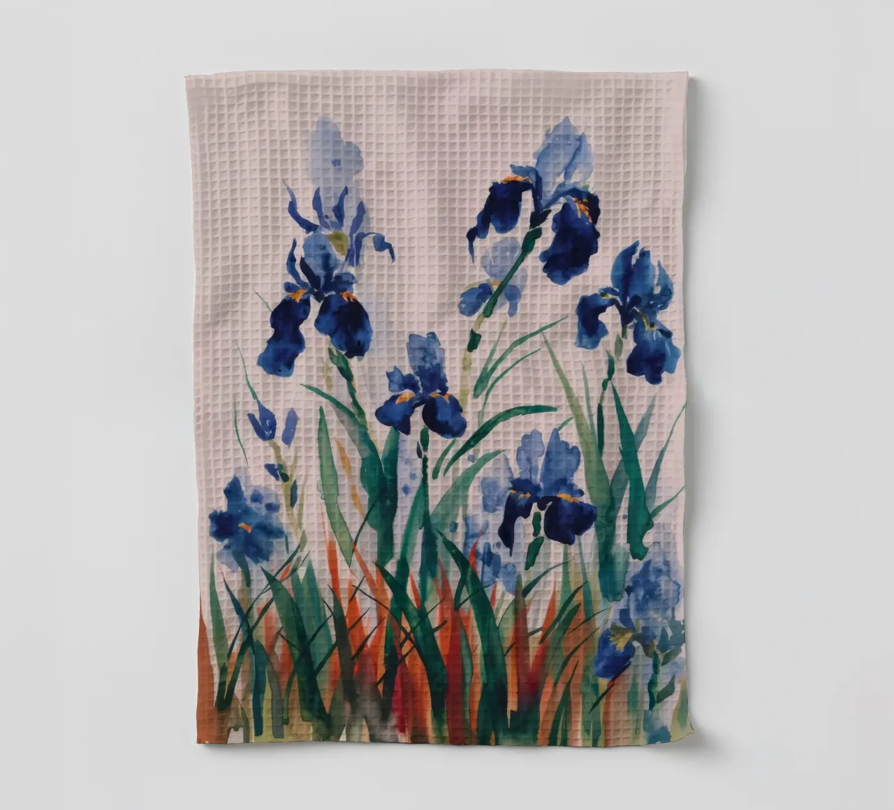 Melodia di Iris crepuscolare canovaccio da cucina da Verve Pigments