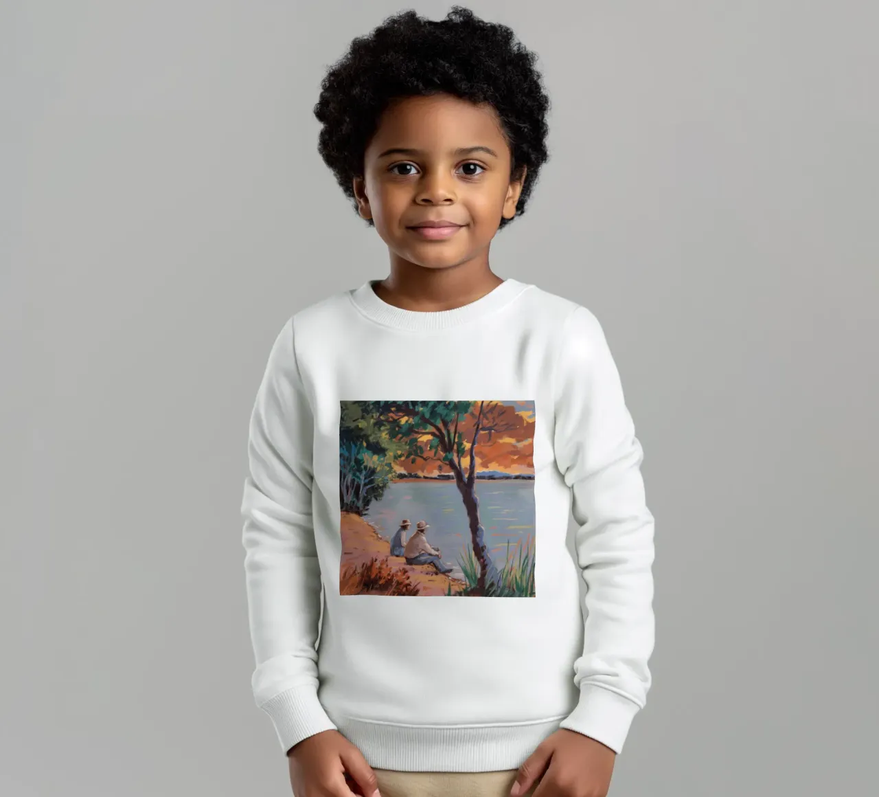 Compagni di costa felpa bambino da Verve Pigments