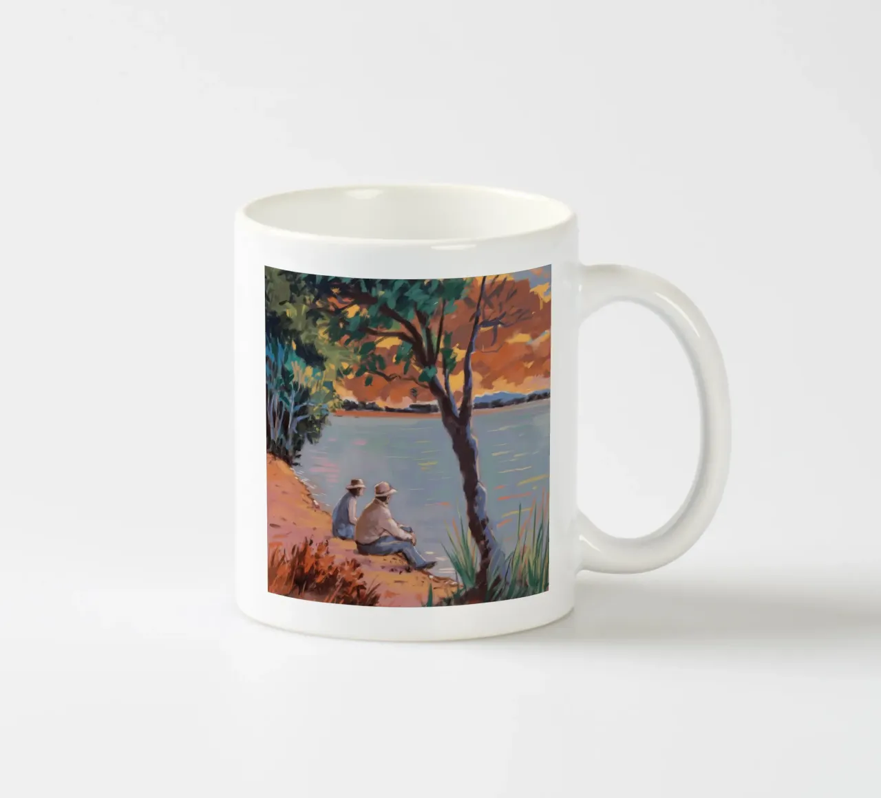 Compagni di costa tazza in ceramica da Verve Pigments