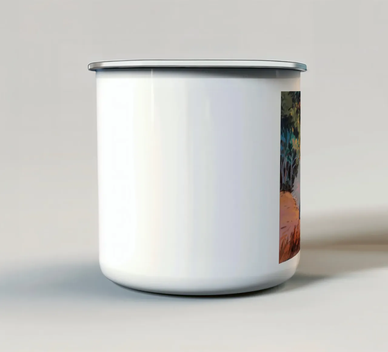 Compagni di costa tazza in smalto da Verve Pigments