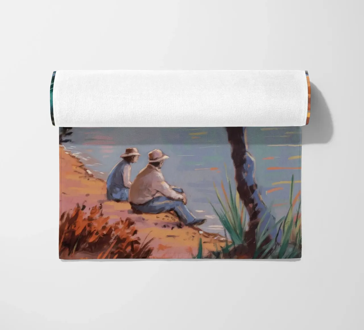 Compagni di costa telo mare da Verve Pigments