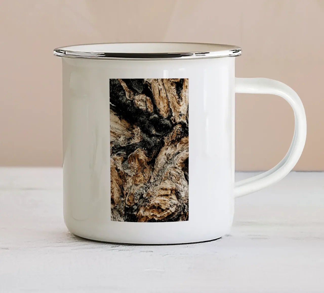 Artistic Wood II tazza in smalto da Sebastian Hilgetag