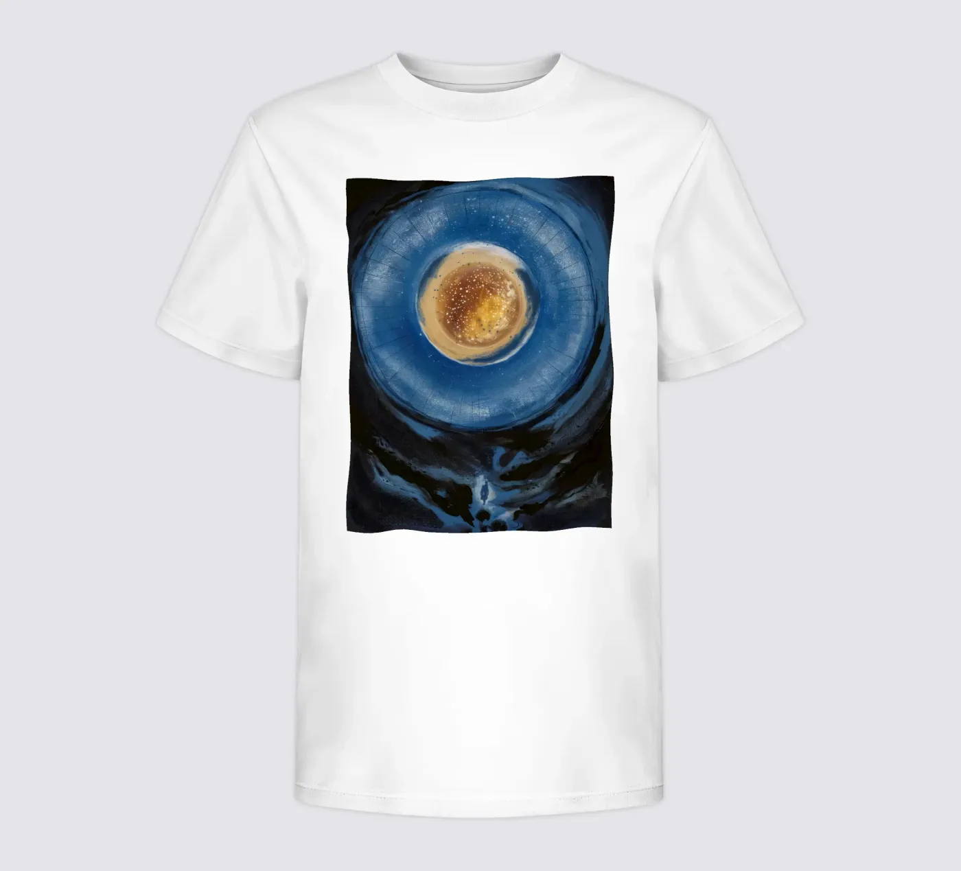 Celestial Core Kinder T-Shirt von Verve Pigments